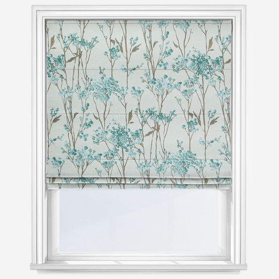 Hawthorn Kingfisher Roman Blind