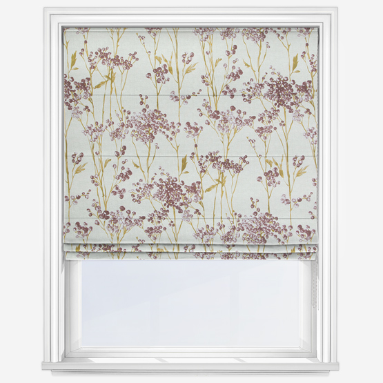 Hawthorn Mulberry Roman Blind