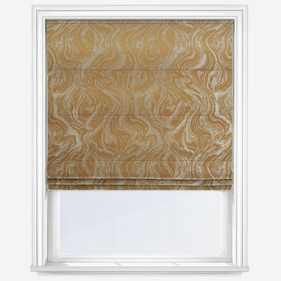 Metamorphic Brass Roman Blind