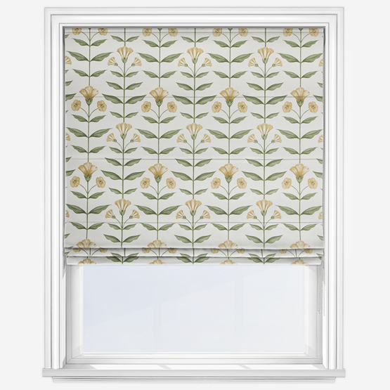 Ottilie Marigold Roman Blind