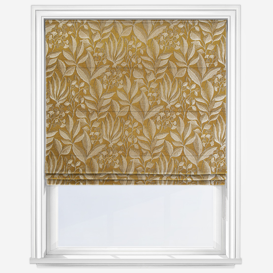 Semillon Ochre Roman Blind