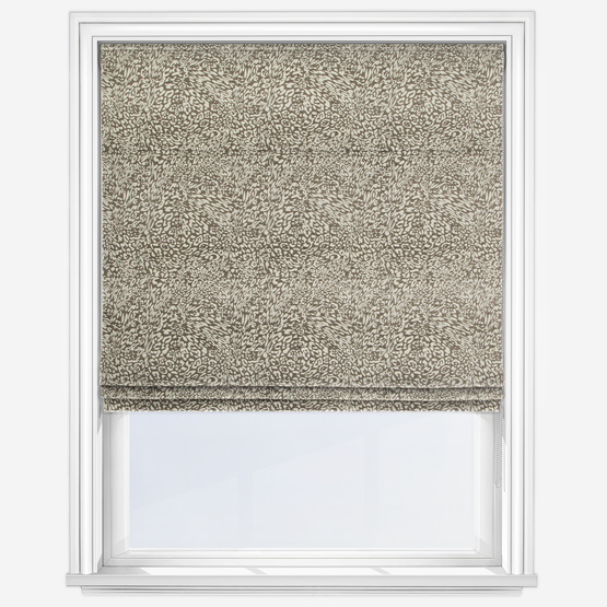 Tanzania Truffle Roman Blind