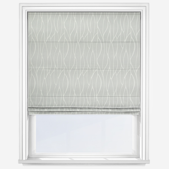 Valence Silver Roman Blind