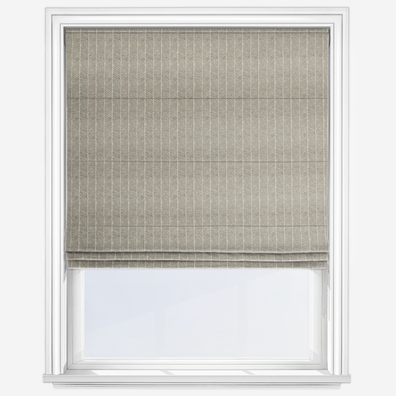 Varella Truffle Roman Blind