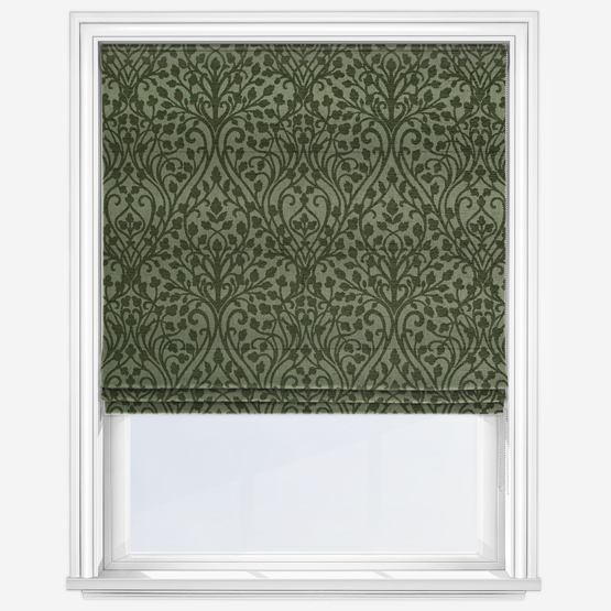 Wisley Pine Roman Blind