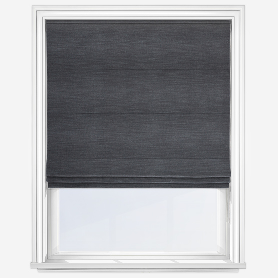 Camengo Anemone Navy Roman Blind