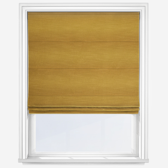 Camengo Anemone Ocre Roman Blind