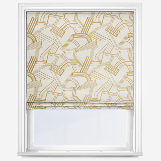Camengo Annees Folles Ocre Roman Blind