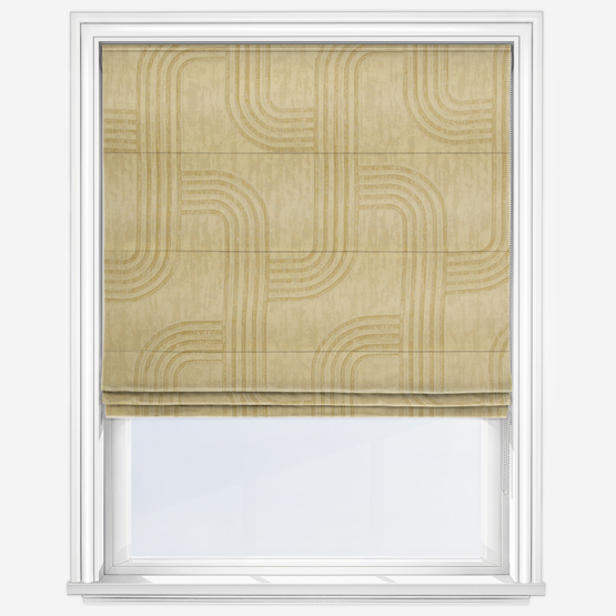 Camengo Cazette Ocre Roman Blind