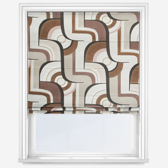 Camengo Chicago Terre De Sienne Roman Blind
