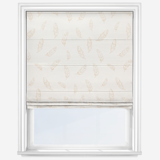 Camengo Feather Sheer Gold Roman Blind