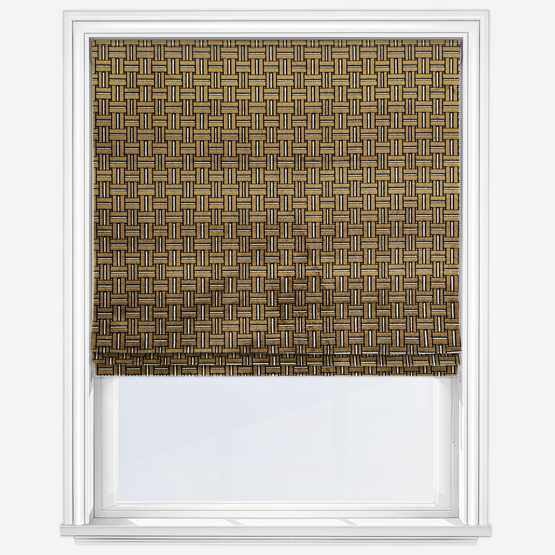 Camengo Illinois Bronze Roman Blind