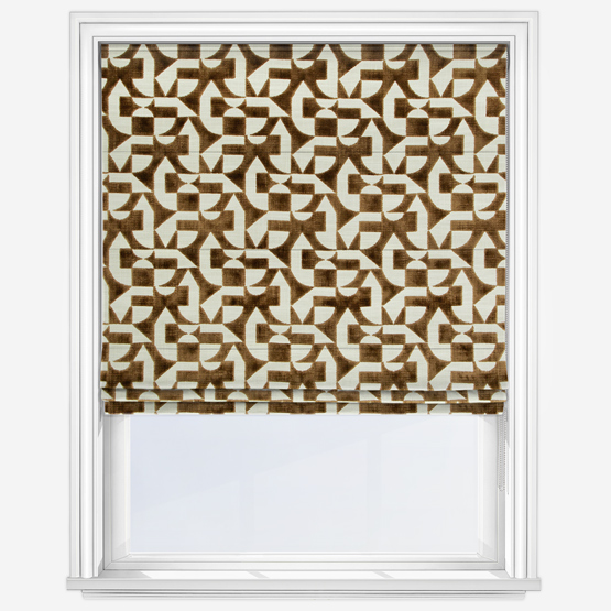 Camengo Lonato Bronze Roman Blind