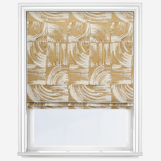 Camengo Moon Ocre Roman Blind
