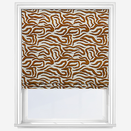 Camengo Ophea Velvet Cuivre Roman Blind