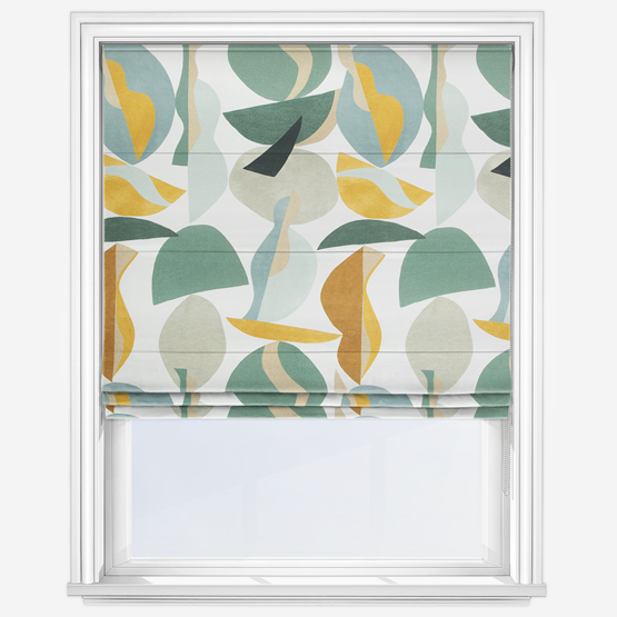 Camengo Raku Print Givre Roman Blind