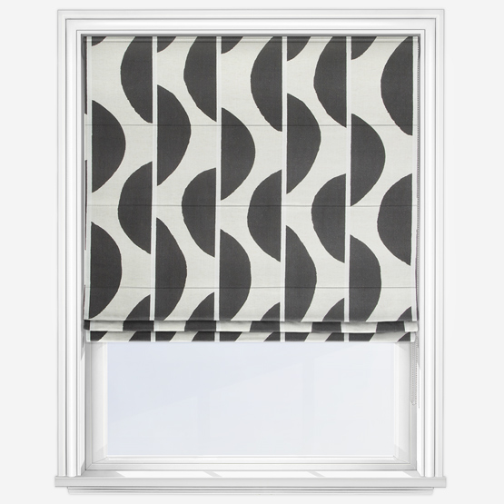 Camengo Viaggio Lin Noir Roman Blind