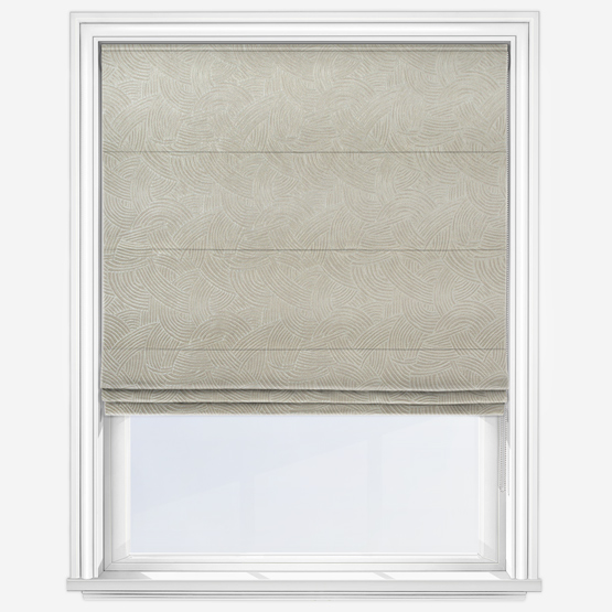 Casamance Bramante Grege Roman Blind