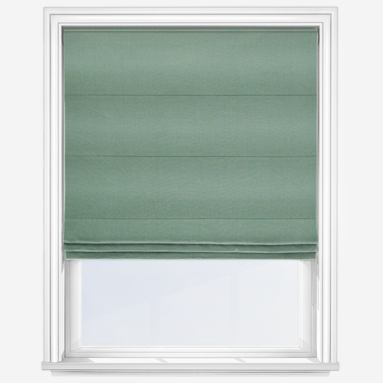 Casamance Casual Vert Imperial Roman Blind