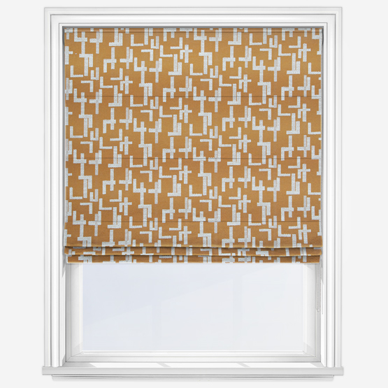 Casamance Dalles Ambre Roman Blind