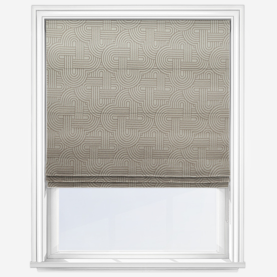 Casamance Mollino Tourterelle Roman Blind