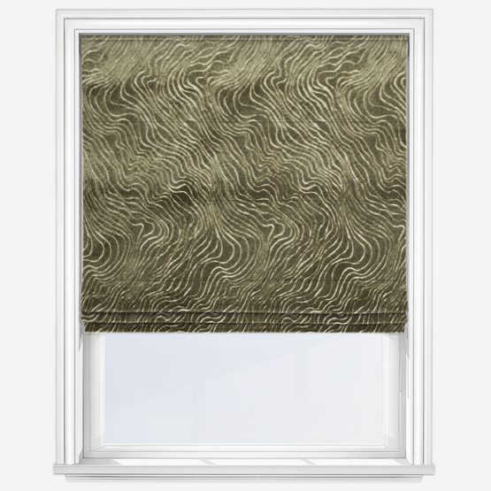 Casamance Piti Kaki Roman Blind