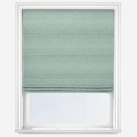 Casamance Regard Celadon Roman Blind