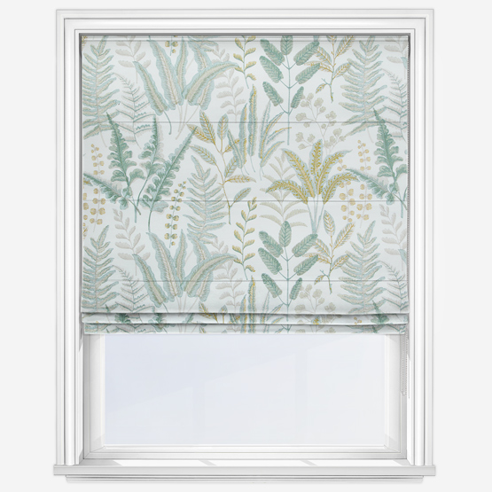 Bracken Embroidery Glade Roman Blind