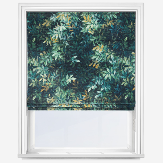 Congo Forest Roman Blind