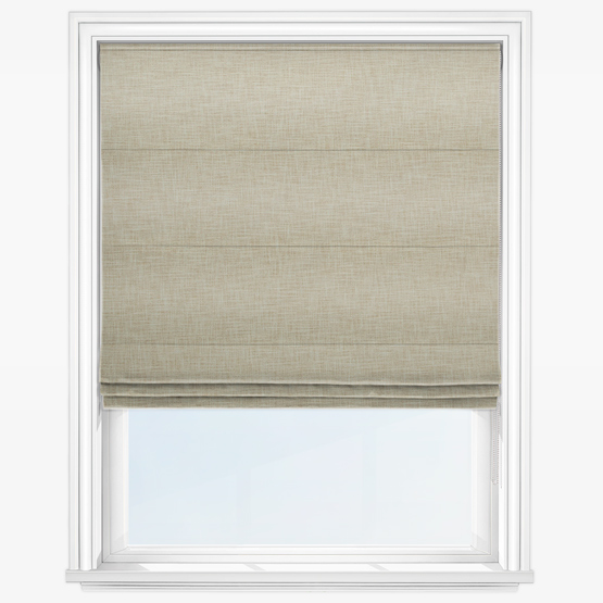 Gaia Flax Roman Blind