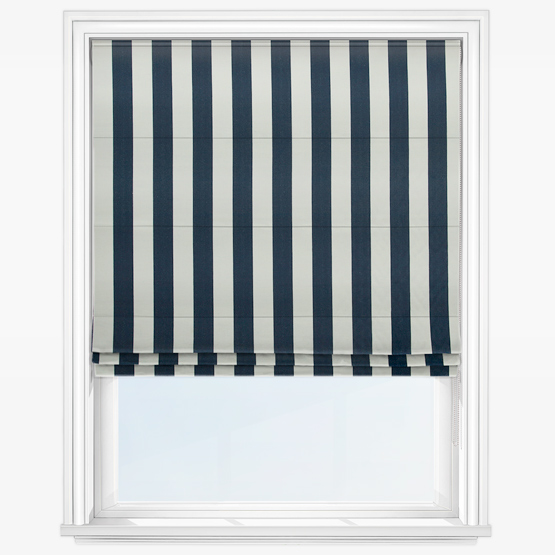 Portland Navy Roman Blind