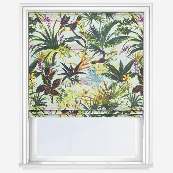 Toucan Sky Roman Blind