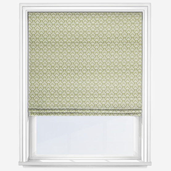 Edinburgh Weavers Cooper Olive Roman Blind