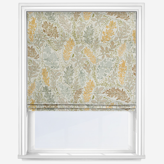 Edinburgh Weavers Zagar Almond Roman Blind
