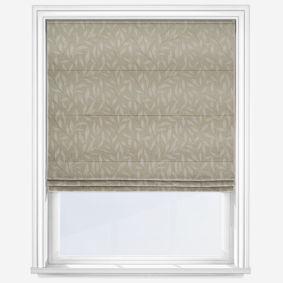 Fibre Naturelle Fontaine Linen Roman Blind