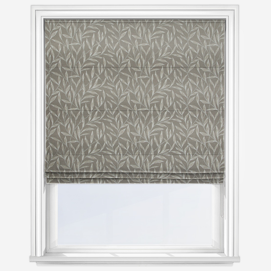 Fibre Naturelle Fontaine Silver Roman Blind