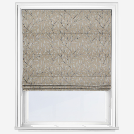 Fibre Naturelle Fontaine Stone Roman Blind