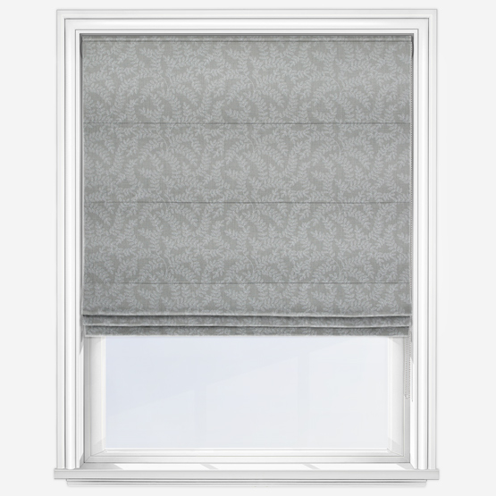 Fibre Naturelle Wisley Silver Roman Blind