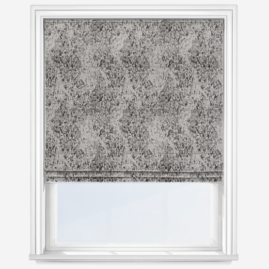 Angelica Charcoal Roman Blind