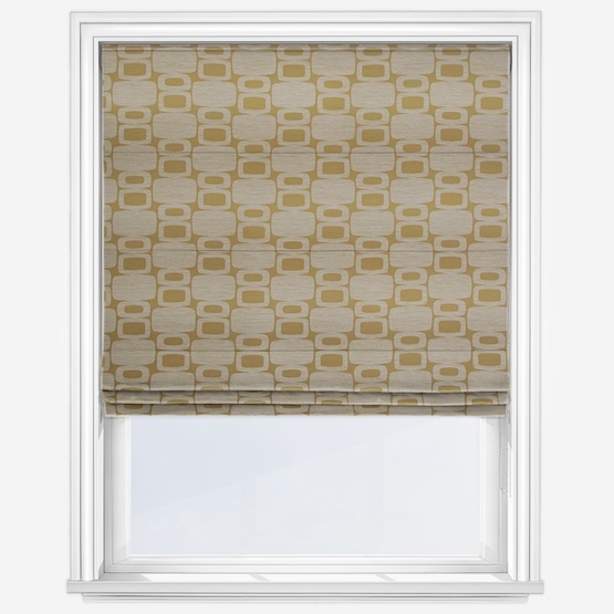 Apollo Ochre Roman Blind