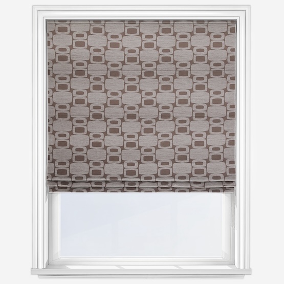 Apollo Smokie Grey Roman Blind