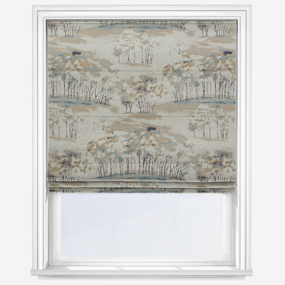 Arezzo Indigo Roman Blind