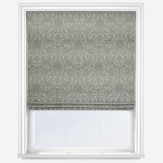 Auvergne Savanna Green Roman Blind