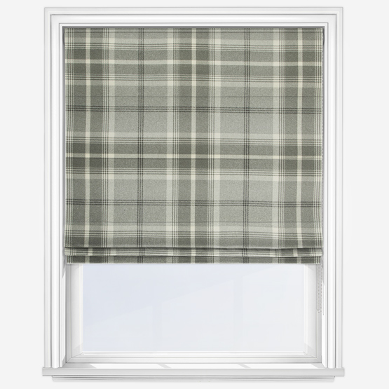 Balmoral Dove grey Roman Blind
