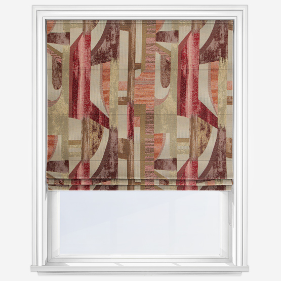 Berlin Rosso Roman Blind