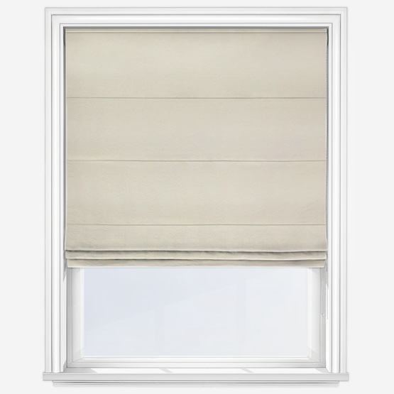 Bordeaux Ivory Roman Blind