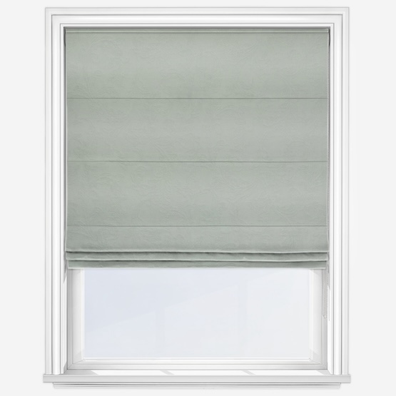 Bordeaux Seafoam Roman Blind