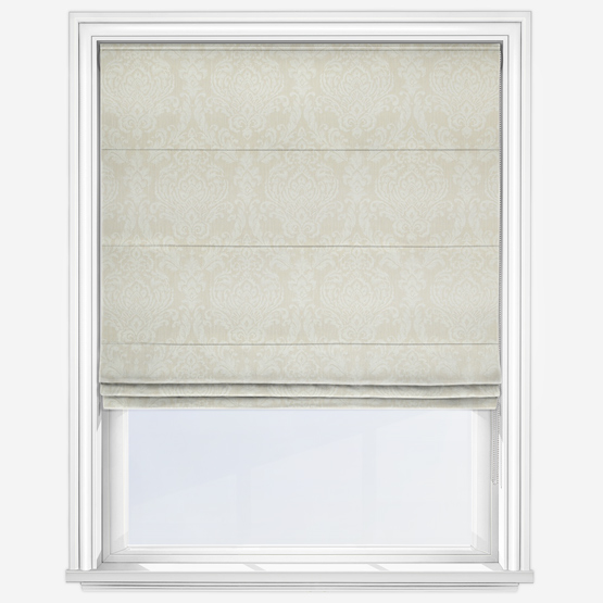 Classic Damask Natural Roman Blind
