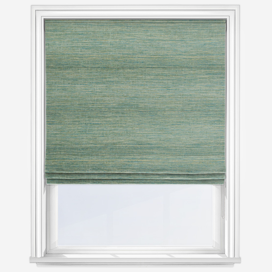 Elysian Teal Roman Blind