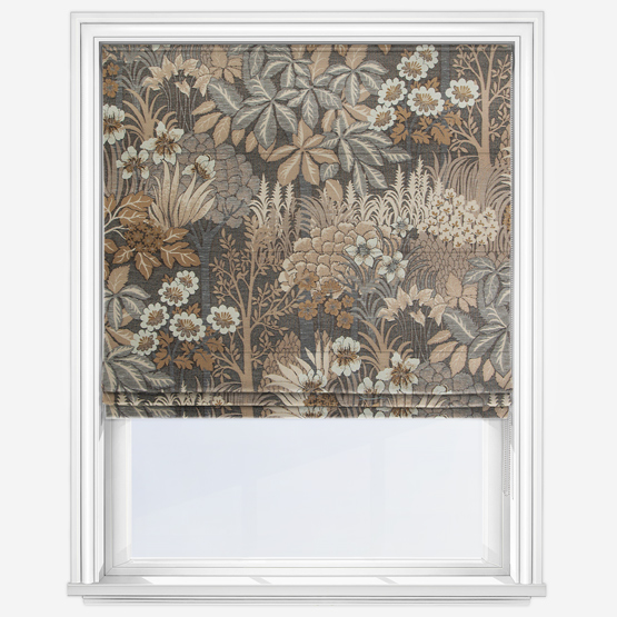 Enchanted Forest Antique Roman Blind